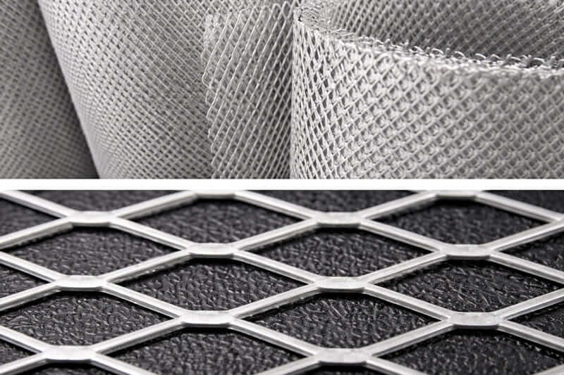Aluminum Expanded Mesh (High Gauge And Low Gauge)