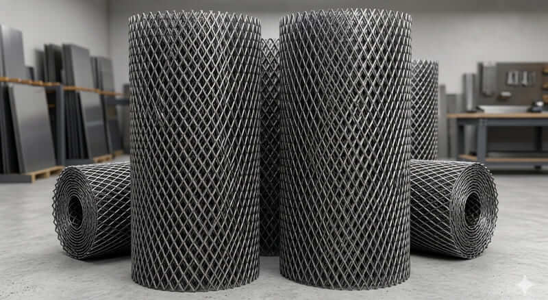 Expanded Metal Gratings